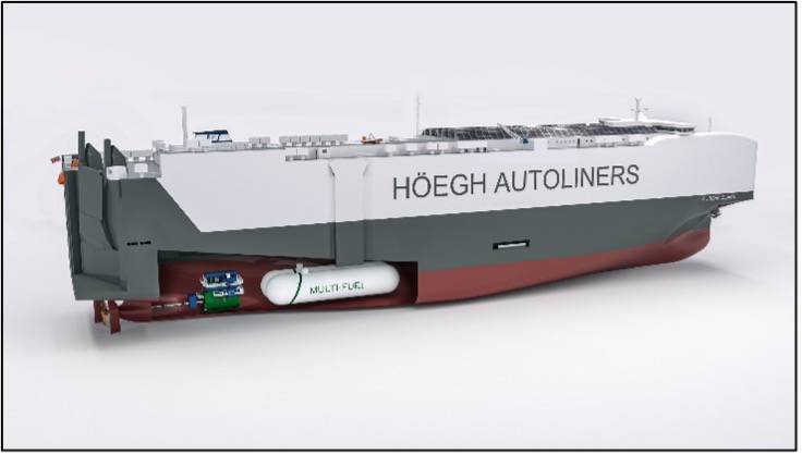 Aurora Class car carrier - courtesy Höegh Autoliners